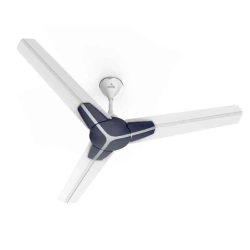 Polycab Euphoria Ep02 75W 400rpm White Mid Night Blue Premium Ceiling Fan, FCEPRST254M, Sweep: 1200 mm
