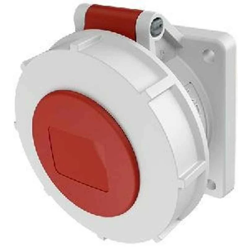 Mennekes 240 Standard 32 A Panel Mounted Receptacle 5p 400V