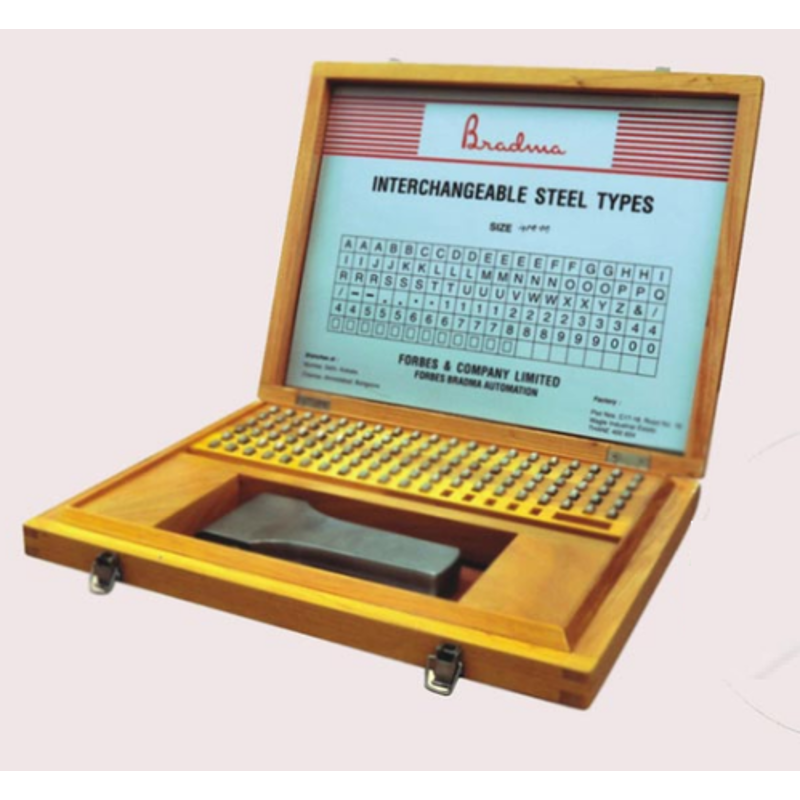 Bradma 20mm Alpha Set A To Z Hand Held Punches, 26HHP200