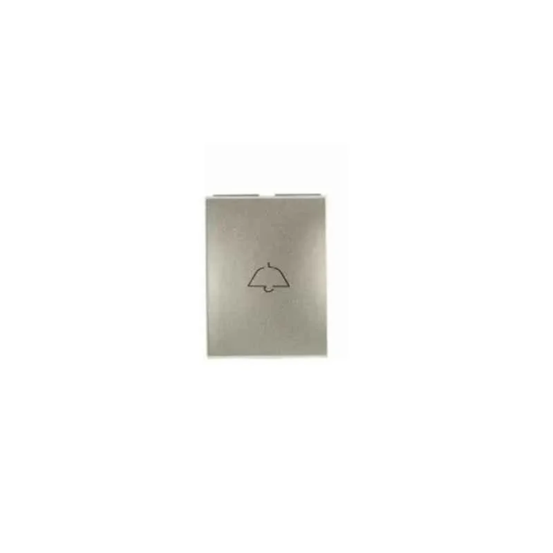 Legrand Arteor 6A 1 Module 1 Way Single Pole Champagne Bell Push Button with Indicator, 5748 25