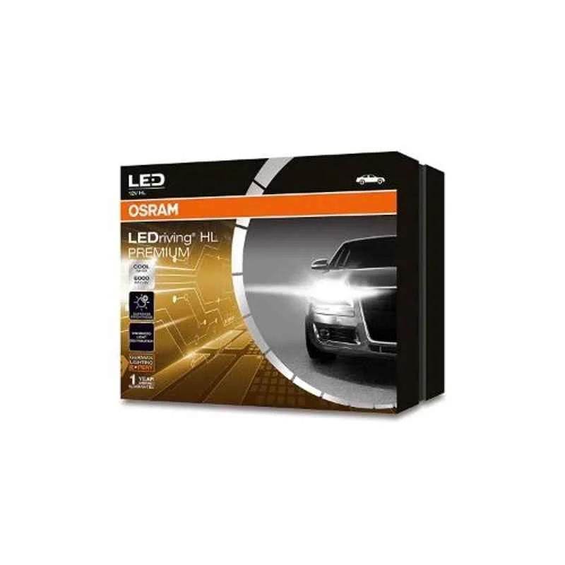 Osram 2 Pcs 37.7x3.5x3cm Car Lighting HID Set