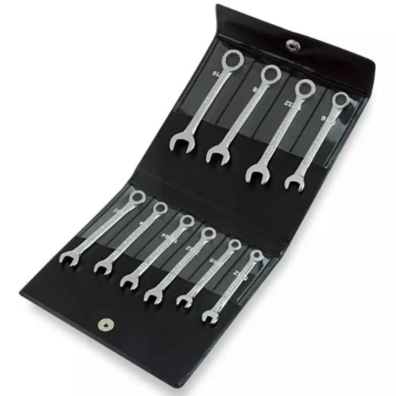 Toptul 10 Pcs Mini Combination Wrench Set, GBBA1001