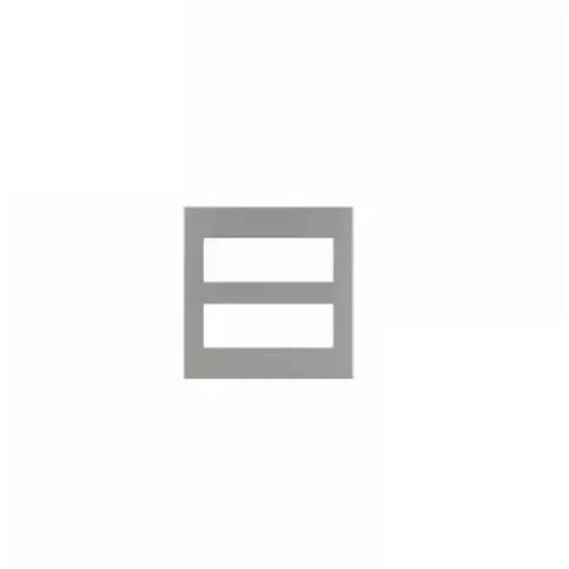 Legrand Arteor 16 Module Magnesium Cover Plate with Overmoulded Frame, 5758 19