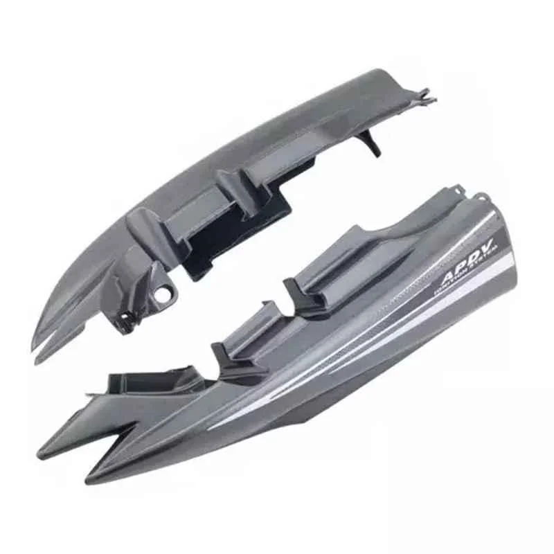 Ultra Tail Panel For Motocorp Passion Pro Grey & Black Utp127D