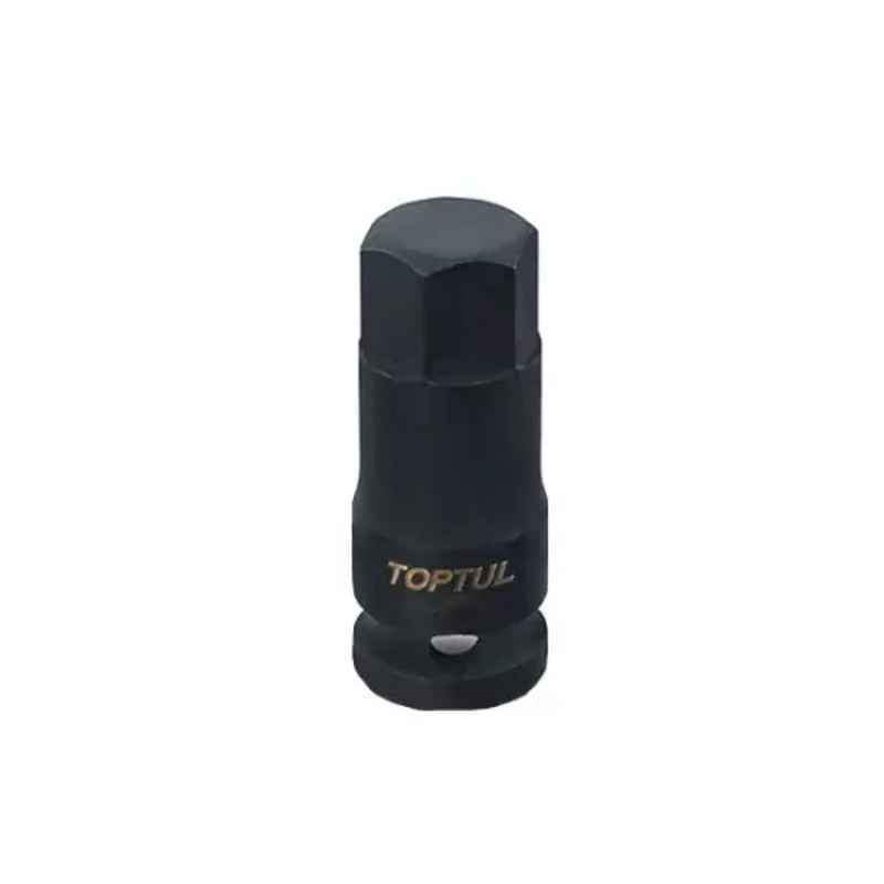Topul 1/2 inch 7x60mm Square Drive Hex Bit Impact Socket Metric, KADH1607 (Pack of 25)