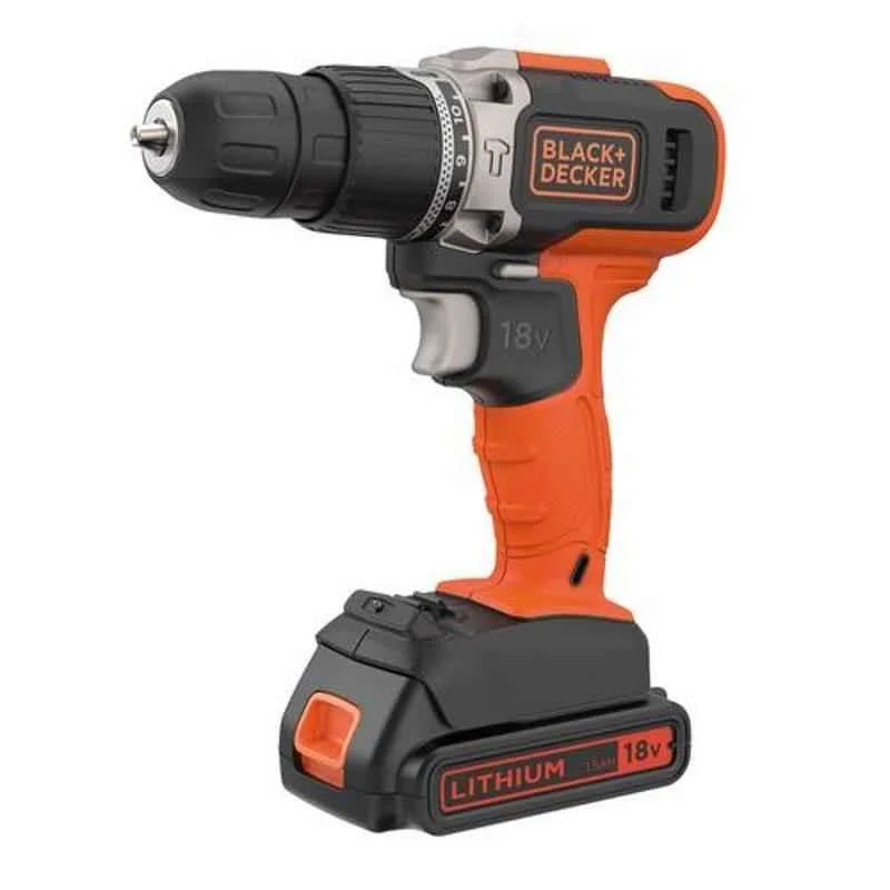 Black & Decker 18V Lithium-Ion 2 Speed Hammer Drill, BCD003C1