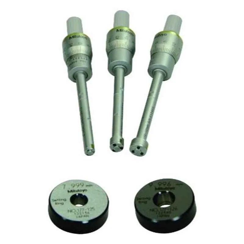 Mitutoyo 6-12mm Holtest Vernier Inside Micrometer Complete Unit Set, 368-911