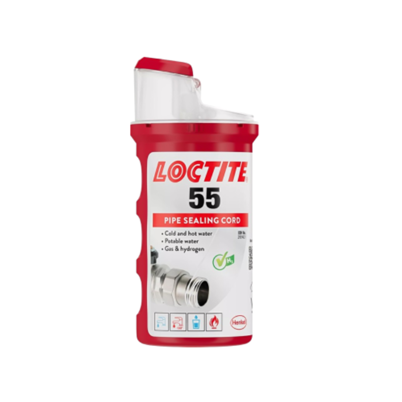 Loctite 55 Pipe Sealing Cord 160ml Thread Sealant, Immediate Sealing, Full Pressure Seal, Quick & Easy Application for Metal & Plastic Pipes