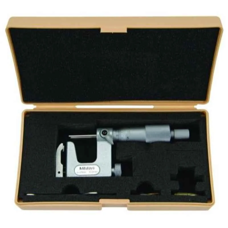 Mitutoyo 0-25mm Ratchet Stop Uni-Mike, 117-101