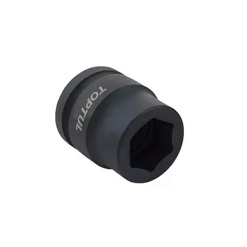 Topul 3/4 inch 17x50mm Square Drive 6PT Flank Impact Socket Metric, KABA2417 (Pack of 5)