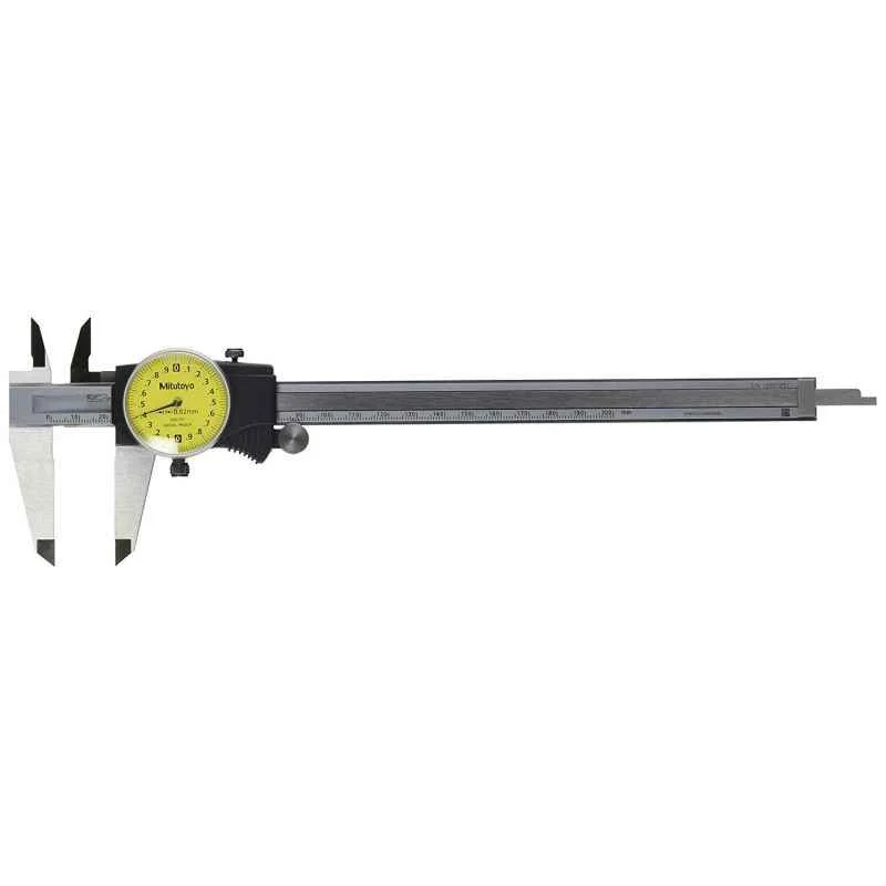Mitutoyo Dial Vernier Caliper, 505-731, Range: 200x0.2 mm