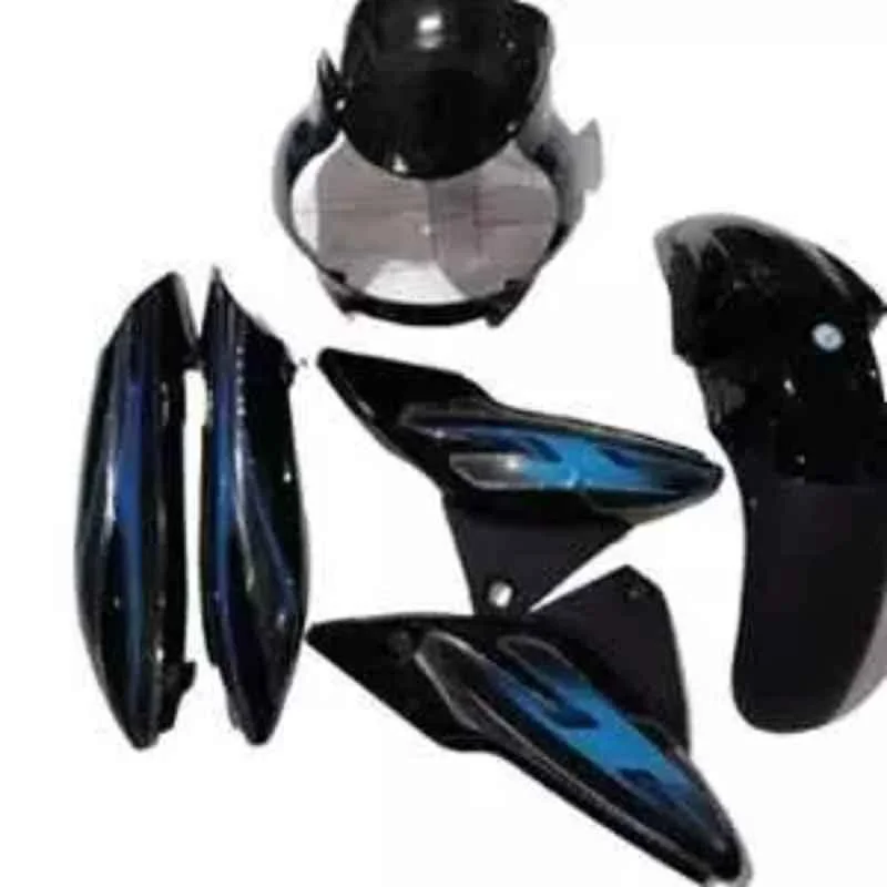 Ultra Black & Blue Full Body Kit for Bajaj Discover 135Cc Ui24, ULT-MG96ZT