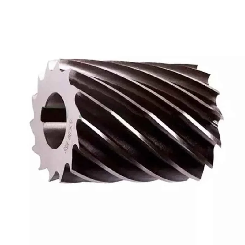 Addison 2-1/2 inch HSS High Power Cylindrical Cutter with Left Hand Helix, Length: 8 Inch