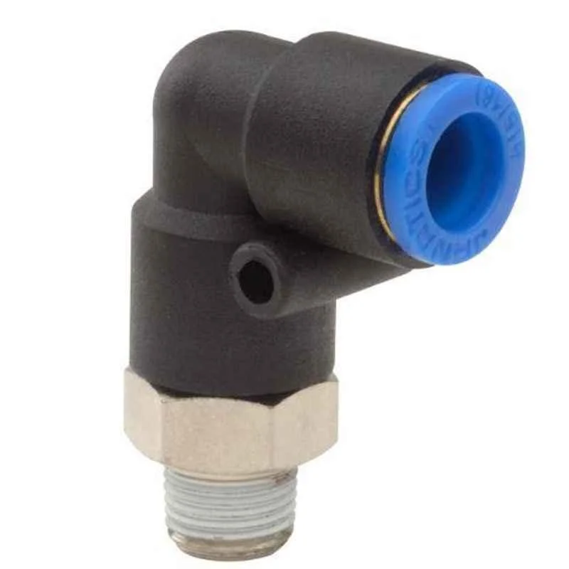 Janatics 10mm 1/8 inch BSP Male Elbow, WP2211050, Length: 26 mm