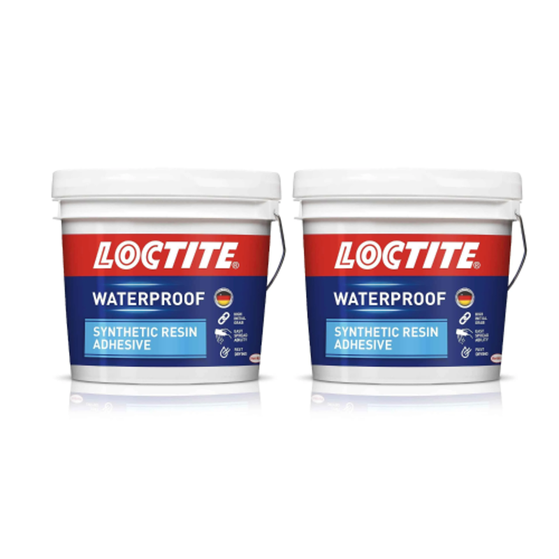 Loctite 5kg Waterproof Synthetic Resin Wood Glue (Pack of 2)