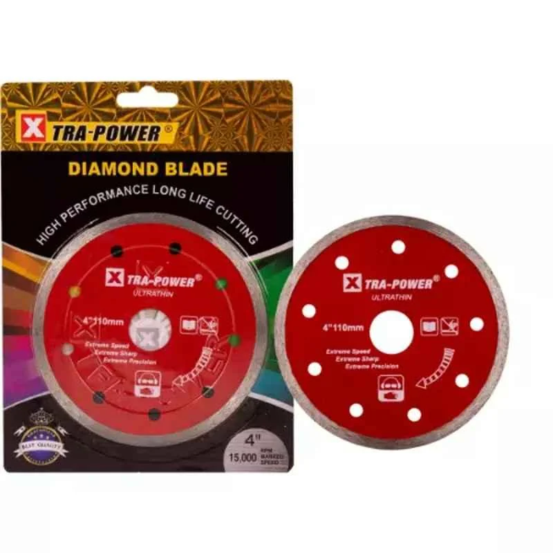 Xtra 4 inch Power Ultra Thin Diamond Saw Blade, (Pack Of 5)