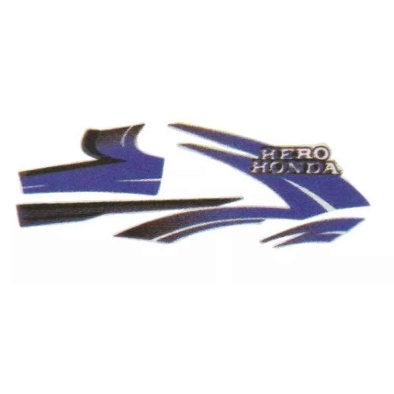 Ultra Sticker & Decal For H. H. Passion Plus Om Silver Blue