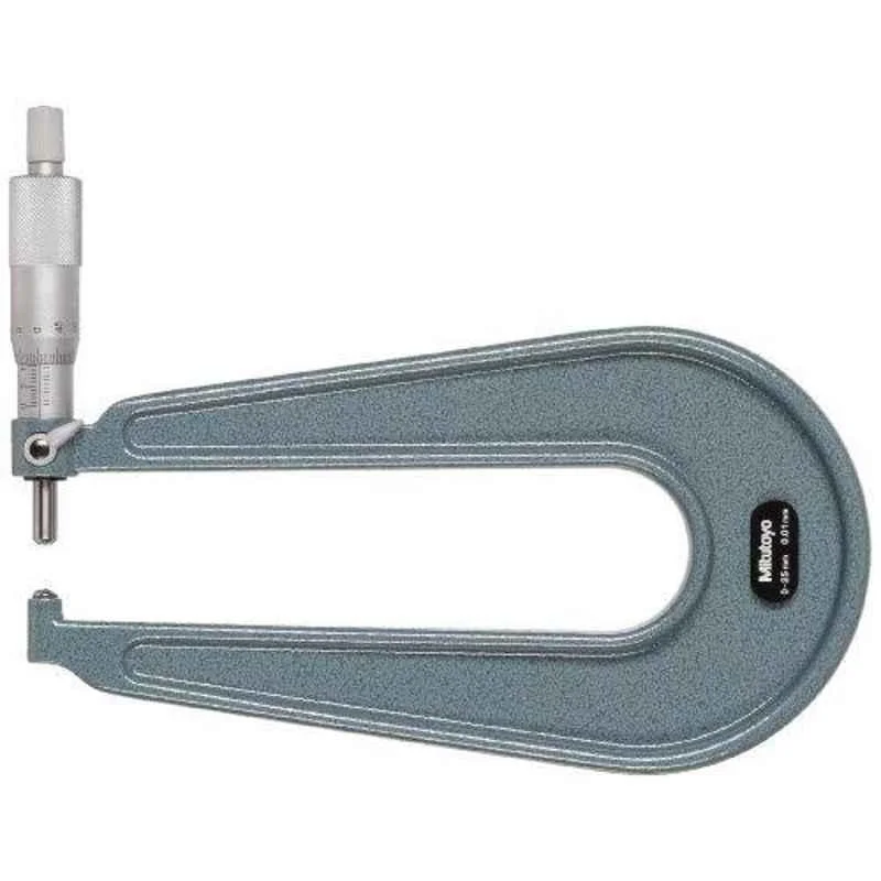Mitutoyo 0-25mm Ratchet Stop Sheet Metal Micrometer, 118-118