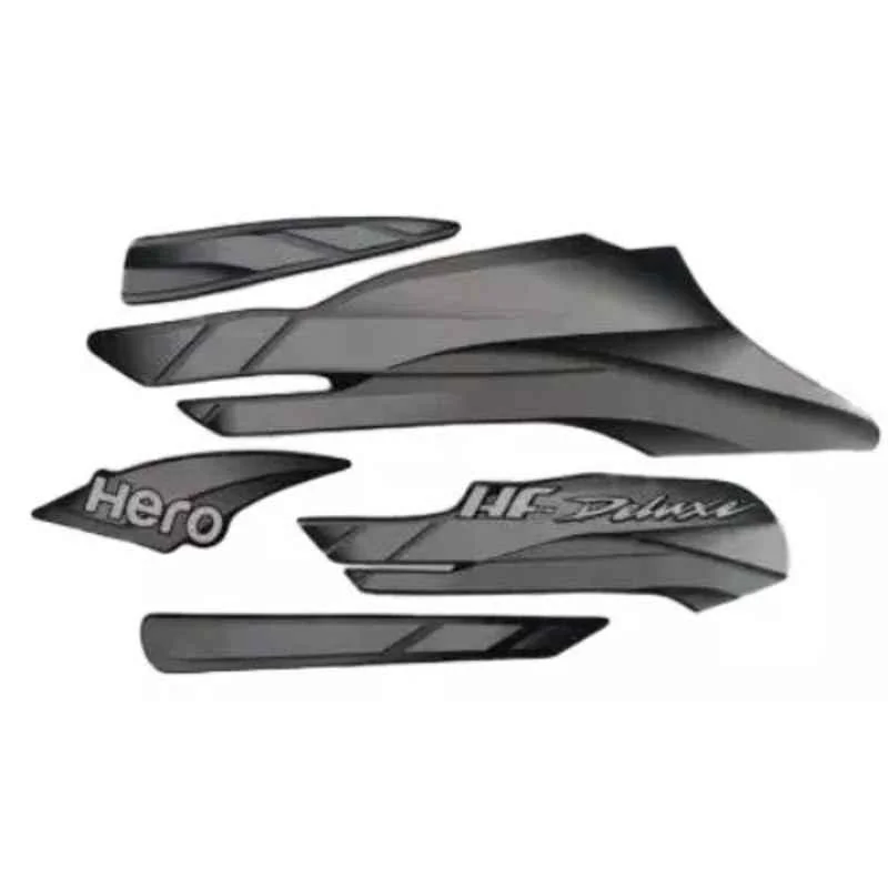 Ultra Sticker & Decal For Hf Deluxe 2019 Black & Grey