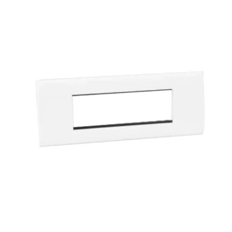 Legrand Myrius Regular 6 Module White Cover Plate, 6732 66