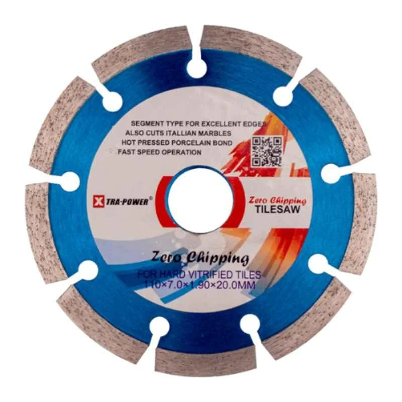 Xtra Power Zero Chipping 4 inch Diamond Saw Blade
