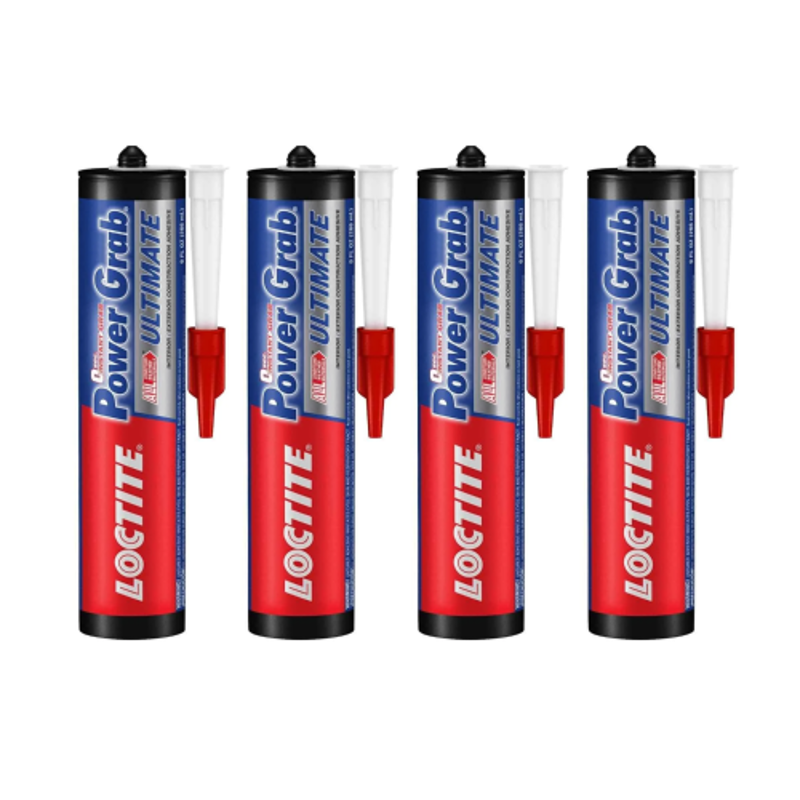 Loctite 460g Ultimate Power Grab All Purpose Construction Adhesive (Pack of 4)