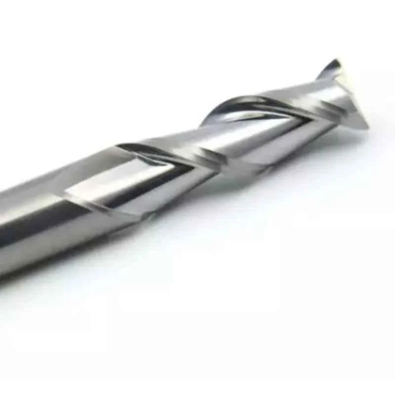Dolphin 10mm Solid Carbide 2 Flute Flat End Mill, Flute Length: 25 mm