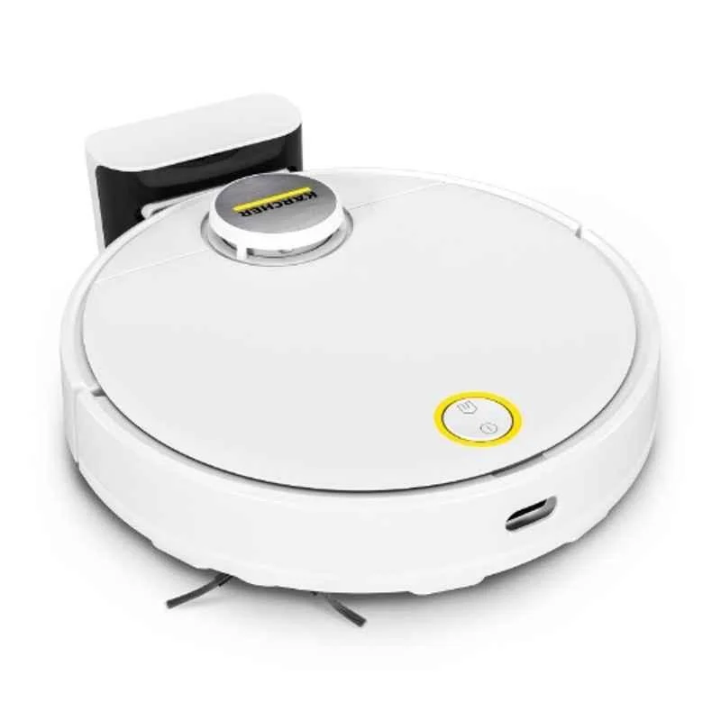KARCHER RCV 3, 2-in-1 Robotic Vacuum Cleaner with Mopping, 2500 Pa Suction, 3200 mAh Battery, 120 Min Runtime, LiDAR Tech, Fall Sensors, App Control