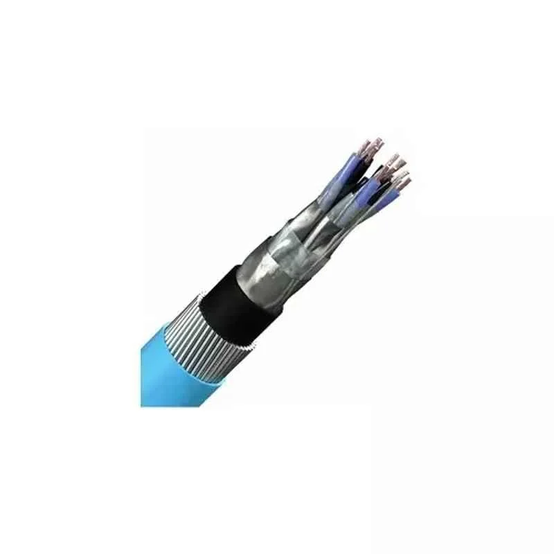 Polycab 0.5 Sqmm 2 Pair Individual & Overall Shielded Armoured Cable, Length: 1 m