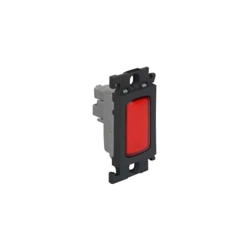Legrand Mylinc 1 Module 230VAC Red Indicator Light, 6763 14