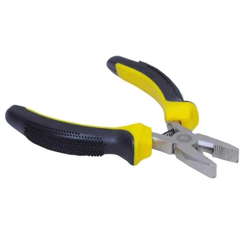 Jon Bhandari 6.5 inch Rubber & Steel Mini Combination Cutting Plier