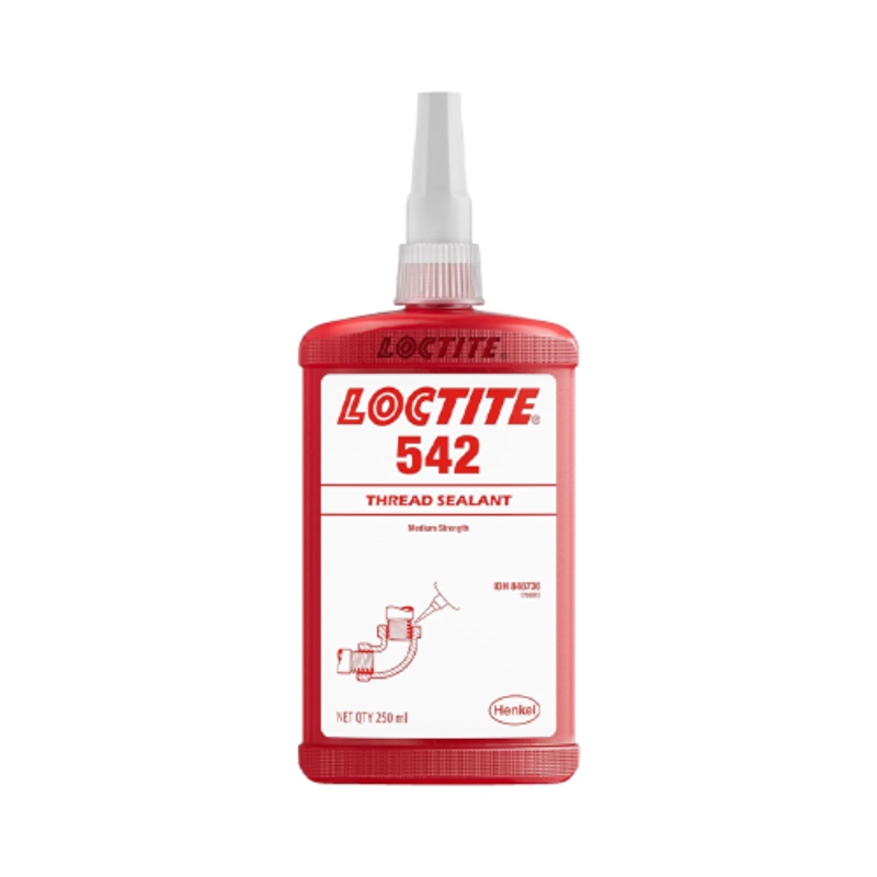 Loctite 542, Threadsealant, Fast Cure Sealant, Fine & Threaded Metal Pipes, Resistant to Fuel
