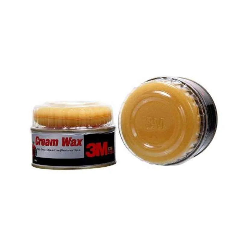 3M Solid 10.8x7.2x10.4cm Medium Cream Car Cleaning Wax for Car