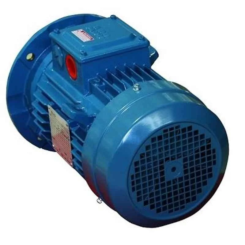 ABB M2BAX90SA6 IE2 3 Phase 0.75kW 1HP 415V 6 Pole Foot Cum Flange Mounted Cast Iron Induction Motor, 3GBA093110-BSCIN