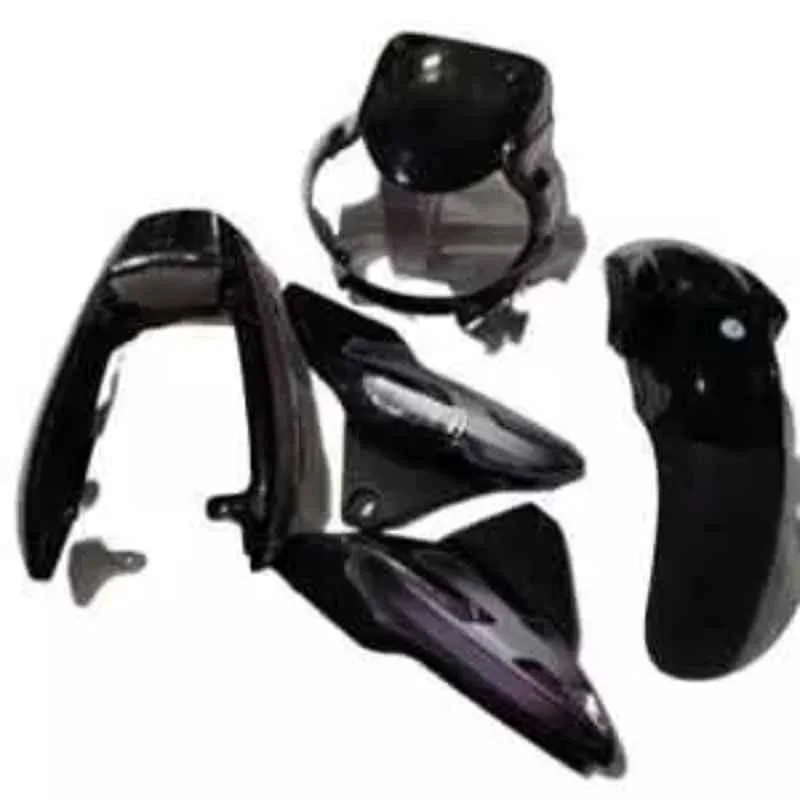 Ultra Black & Purple Full Body Kit for Bajaj Discover 125Cc U21, ULT-PUHKM3