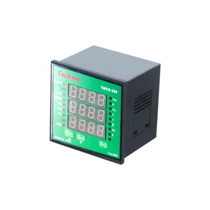 Techno Three Phase Programmable Digital Power Analyzer Meter, TMCB 029