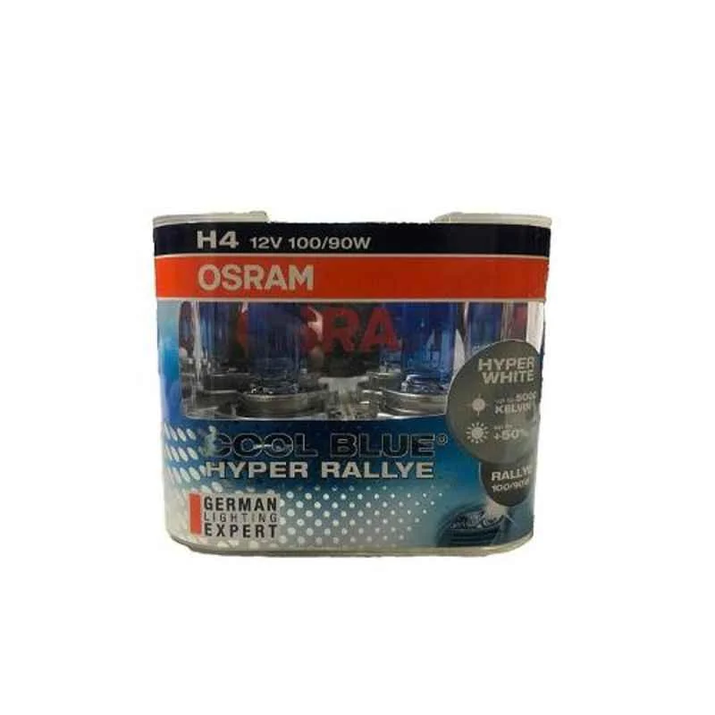 Osram Hyper Rallye Cool Blue Duo Box, H4 12V 100