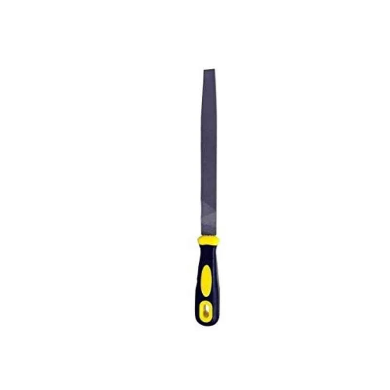Jon Bhandari 6 inch 16mm PVC Dark Grey Bastard Flat File with PVC Handle