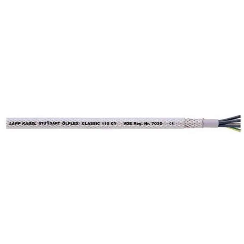 Lapp OLFLEX CLASSIC 110 CY 0.50 Sqmm 4 Core PVC Shielded Control Cable, 1135754, Length: 100 m