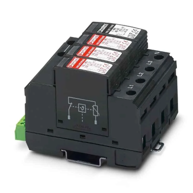 Phoenix Contact VAL-MS 320/3+1/FM Type 2 230VAC Surge Arrester, 2859181