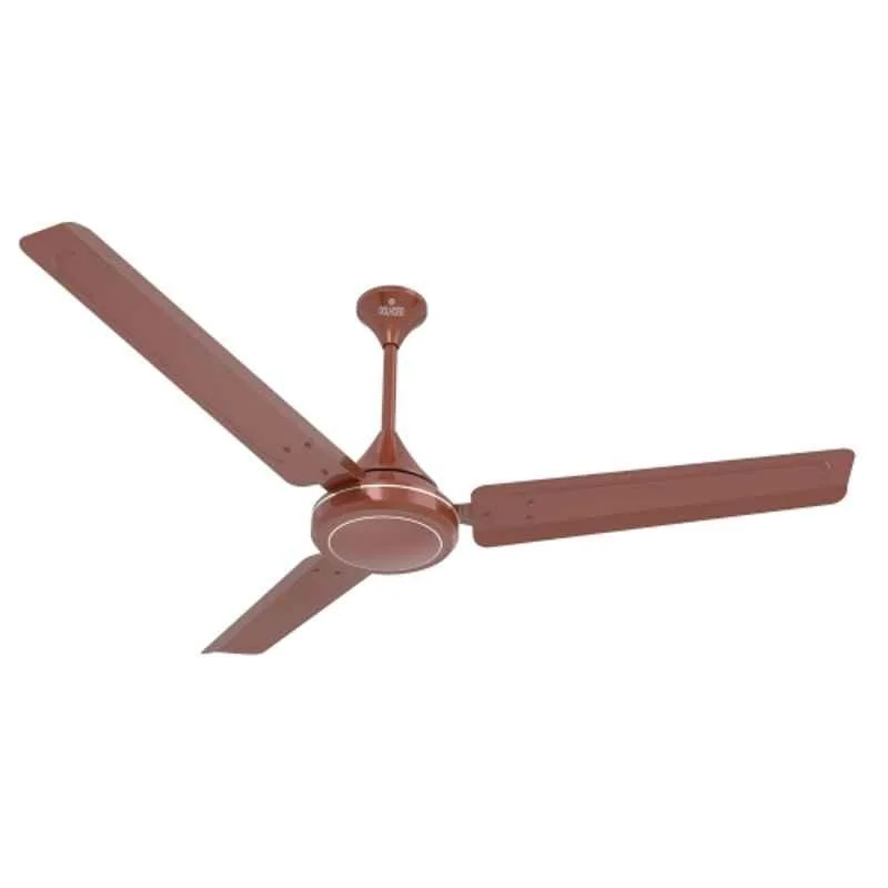 Polycab Charisma Plus 52W 380rpm 1 Star 3 Blade Luster Brown Ceiling Fan, Sweep: 1200 mm, POLY0277
