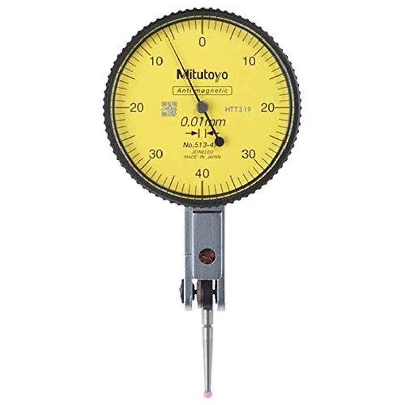 Mitutoyo 0-0.8mm Horizontal Type Basic Set Dial Test Indicator, 513-474E