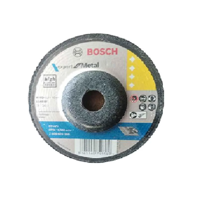 Bosch 100mm Black Metal Grinding Wheel, 2608603686 (Pack of 100)