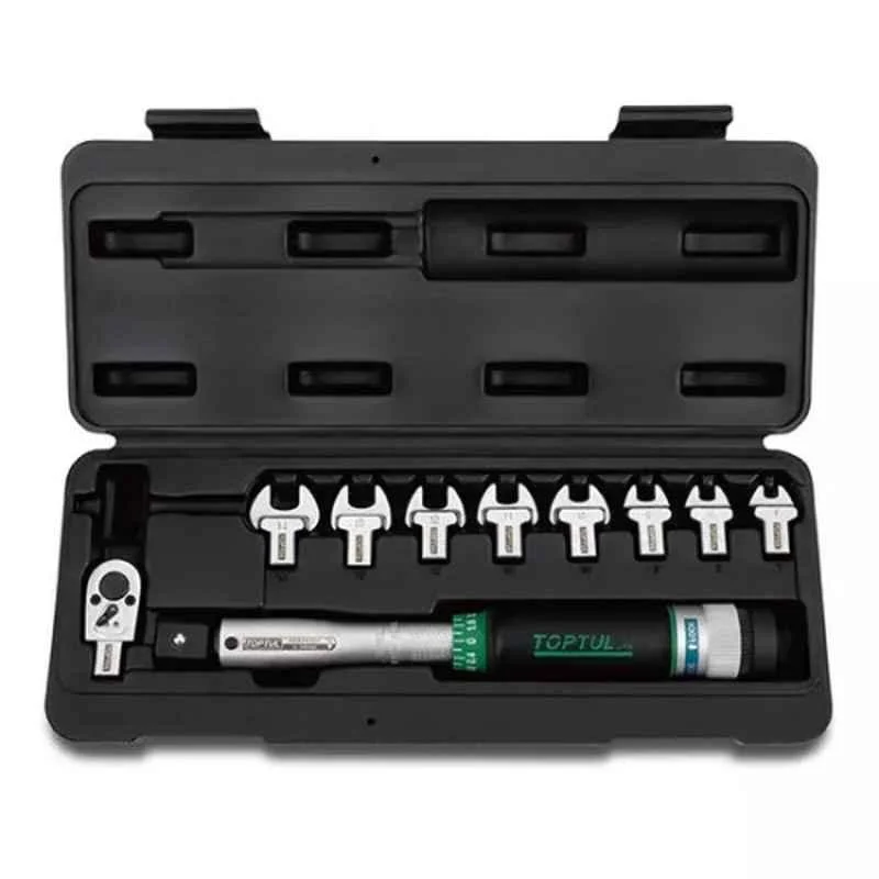 Toptul 10 Pcs Open Jaw Torque Wrench Set, GAAI1001