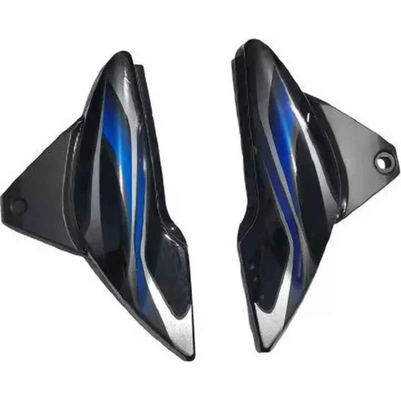 Ultra Side Panel For Discover 100Cc Black Blue