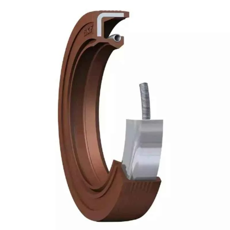 SKF 40x55x8mm Fluoro Rubber Single Sealing Lip Radial Shaft Seal, HMSA10V