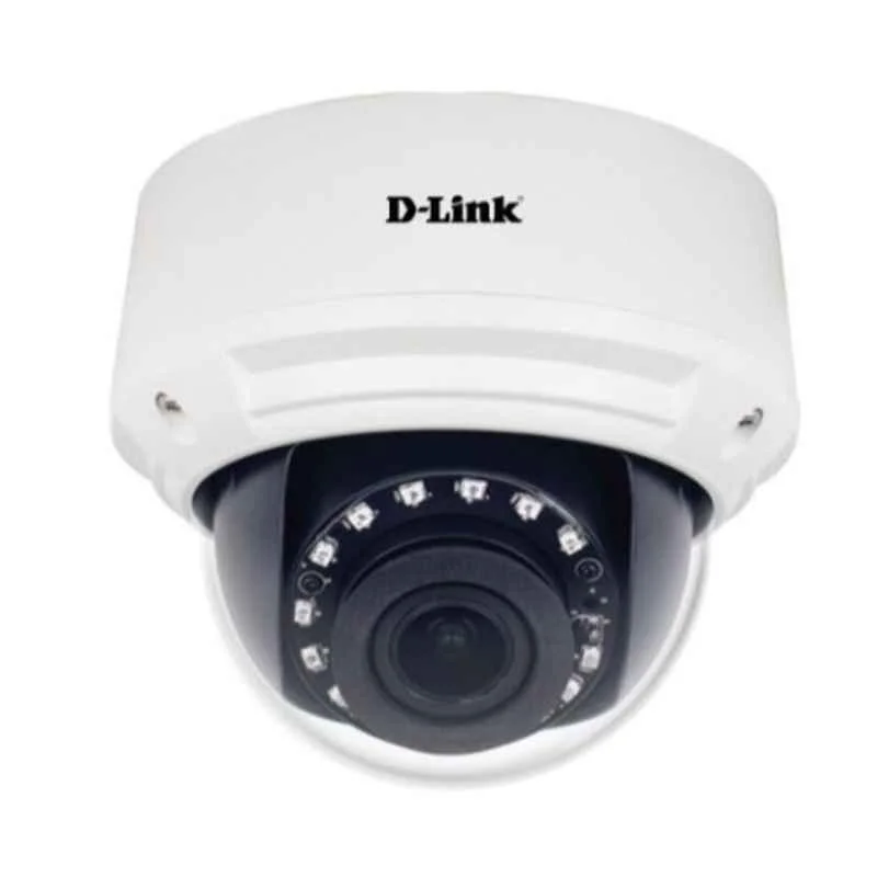 D-LINK DCS-F4622E 4MP Motorized Vandal Dome NVR Enabled Network IP Camera with Motorized Lens 2.8-12mm, Triple Streams, IR 15-20m & Triple Streams