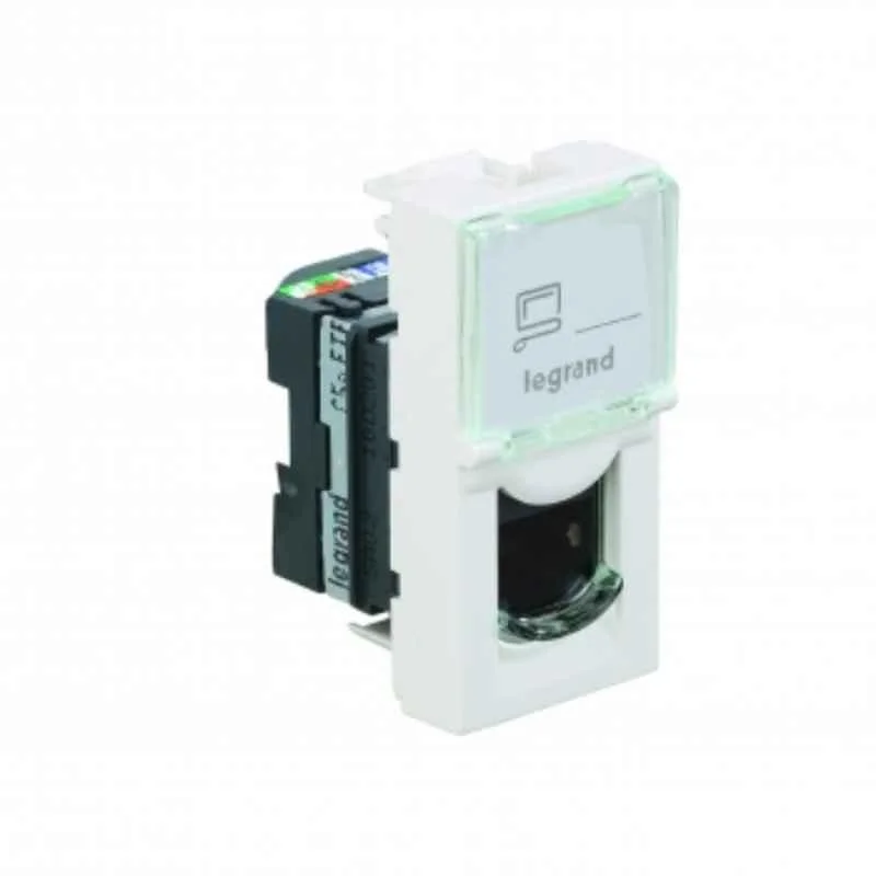 Legrand Arteor RJ45 1 Module CAT5E FTP White LCS AR Socket, 573430
