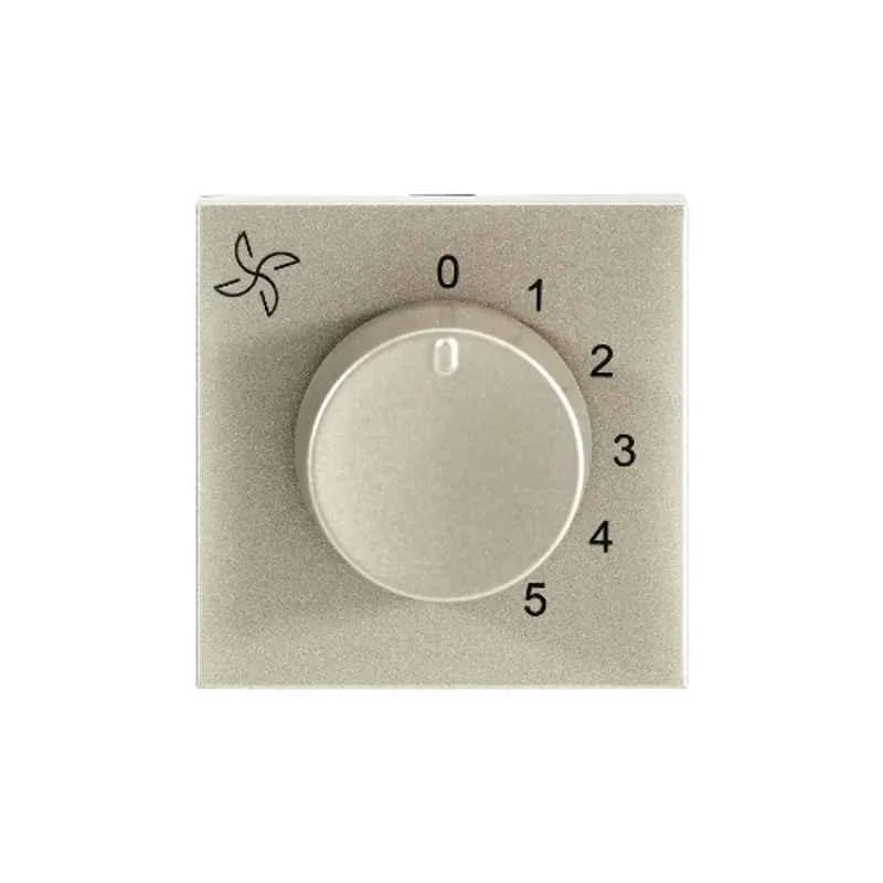 Legrand Arteor 120W 2 Module Champagne 5 Step Fan Regulator for 48 & 56 inch Fans, 5748 31