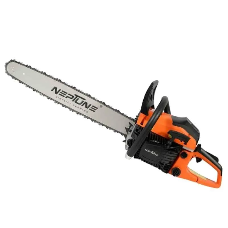 Neptune 3.5HP 58cc 2 Stroke Petrol Chain Saw with 22 inch Cutter Bar, CS-58-MG